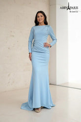 Abby Paris 96090 Long Sleeve Evening Dress