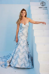 Abby Lane 97274 Strapless Sweetheart Evening Dress