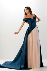 Abdo Aoude L18 Off-Shoulder Couture Dress