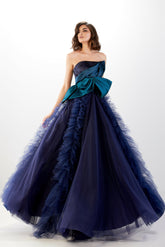 Abdo Aoude L15 Cascading Ruffle Couture Dress