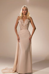 Abdo Aoude D8 Lace Bodice Couture Dress