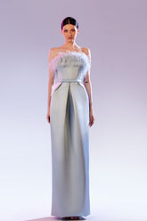 Abdo Aoude SS1 Strapless Couture Dress